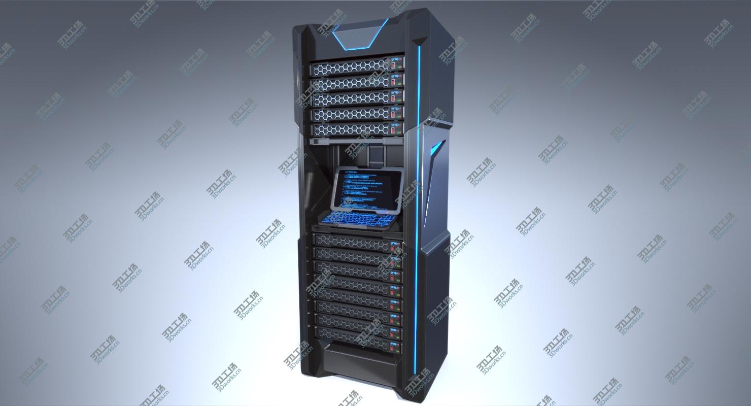images/goods_img/202105072/3D Sci-fi Server Rack model/1.jpg